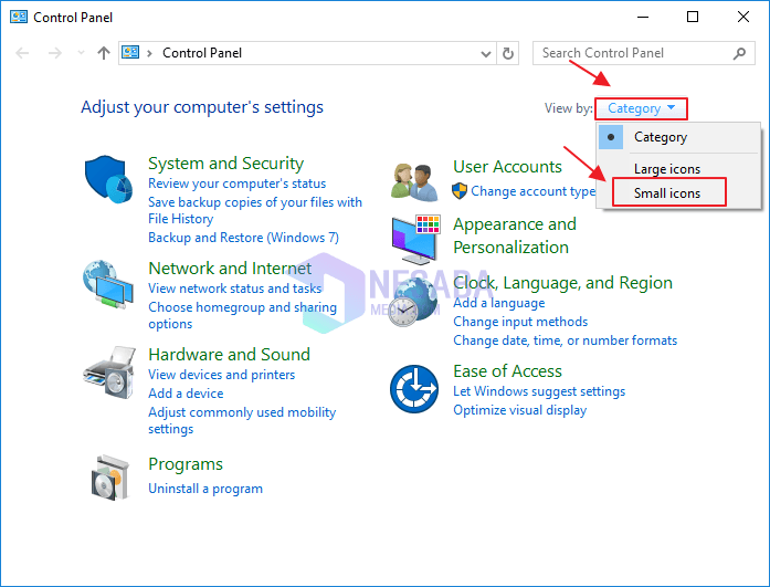 Cara Membuka Folder Option di Windows 10