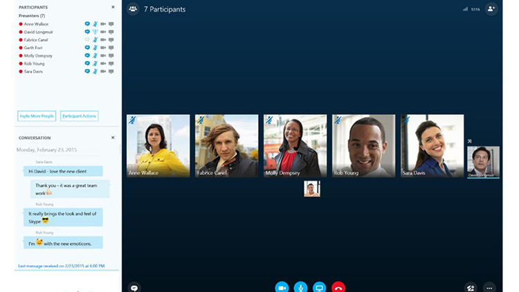 Aplikasi Skype Windows Video Conference
