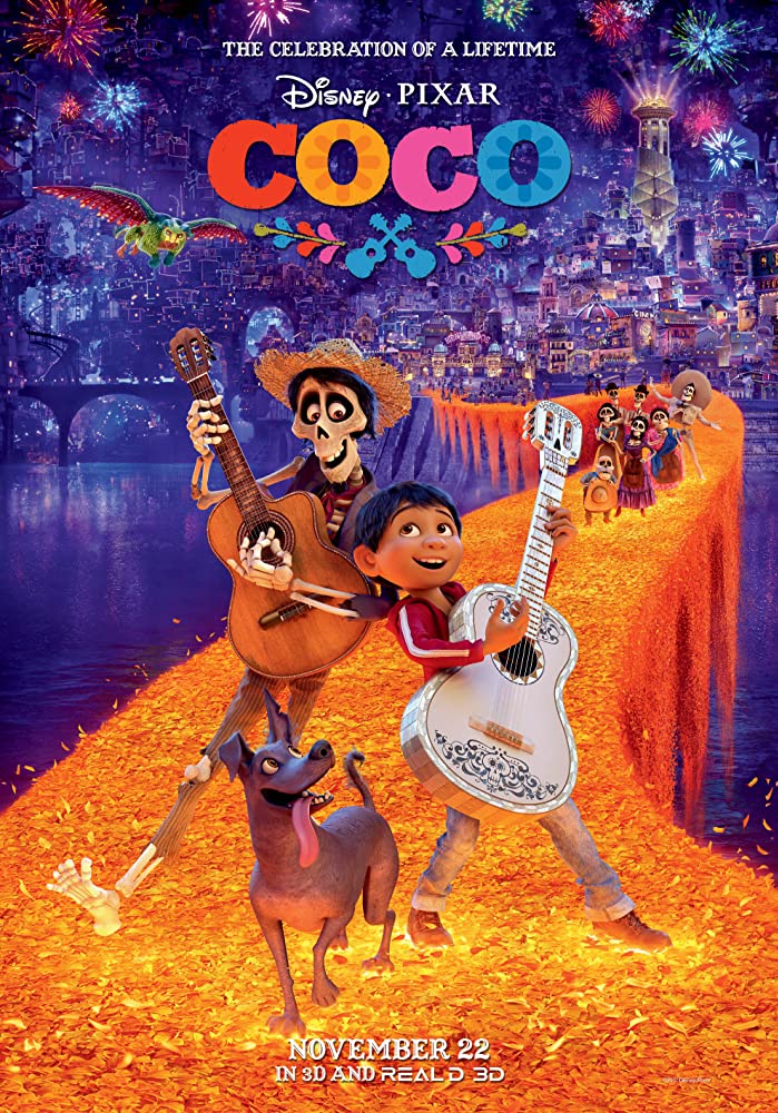 Coco (2017) adalah Film Kartun Terbaik