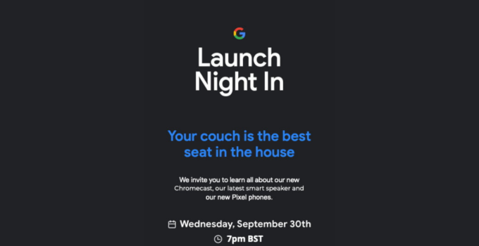 Launch Night In acara google pixel 5 tanggal 30 september 2020
