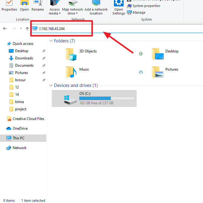 sharing file di windows 10