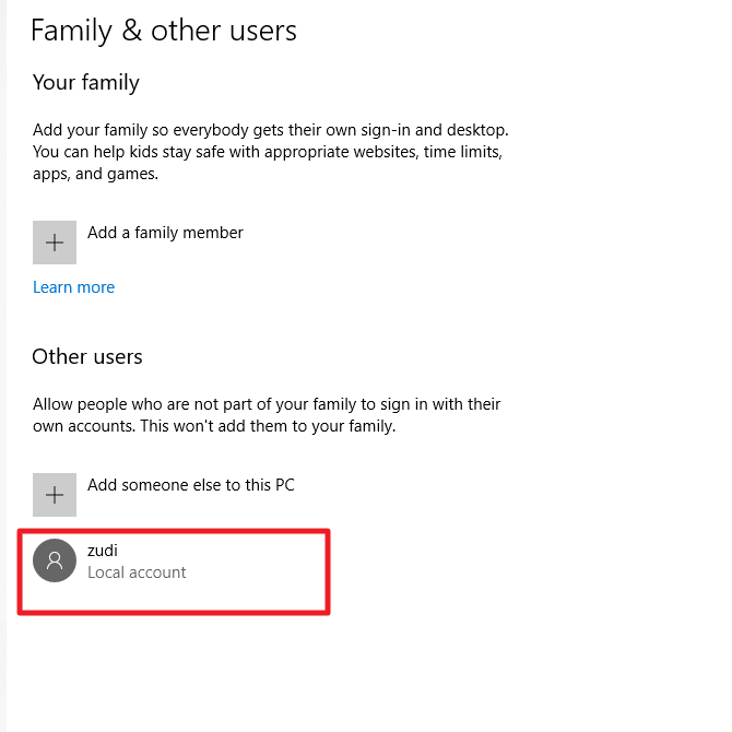 membuat 2 user di Windows 10