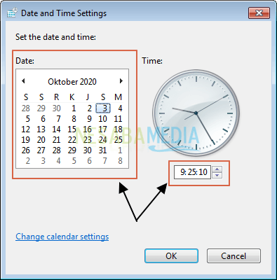 Date and Time Settings