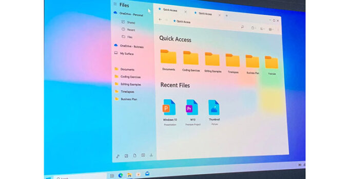Proyek Sun Valley, Langkah Microsoft Mendesain Ulang Windows 10