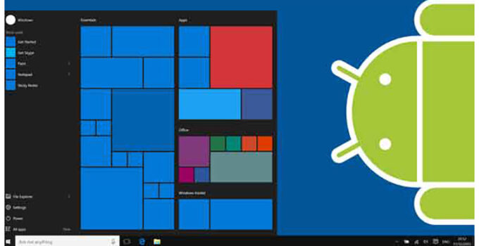 Aplikasi Android di Microsoft Windows 10