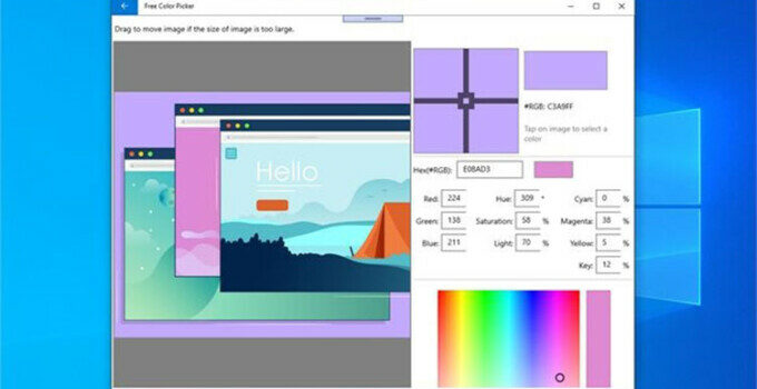 Windows 10 Dapatkan Pembaruan Pada Pengaturan Font dan Color Picker Versi Baru