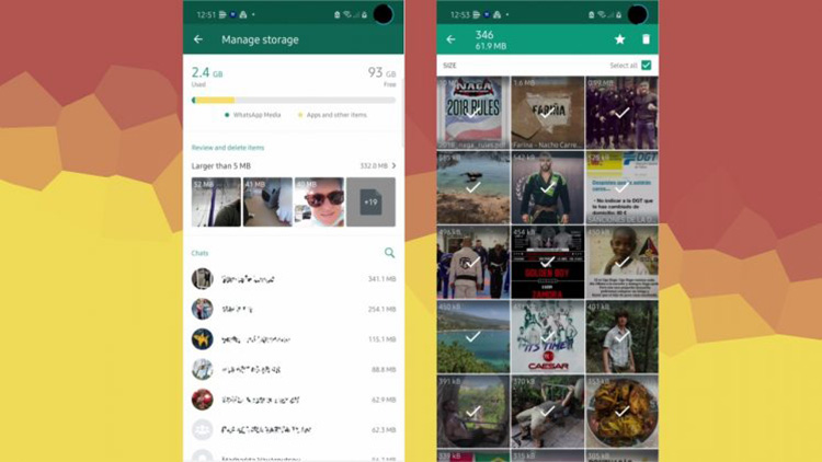 Fitur Pengaturan Penyimpanan File Media Whatsapp