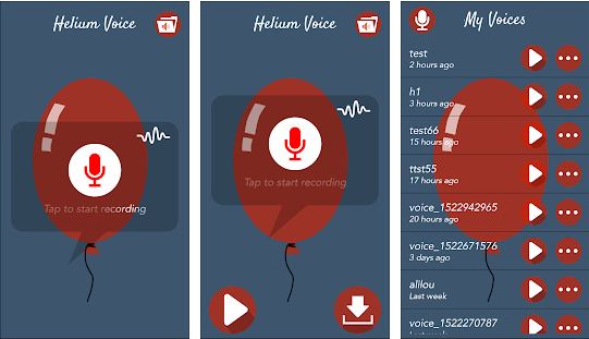 Helium Voice Changer