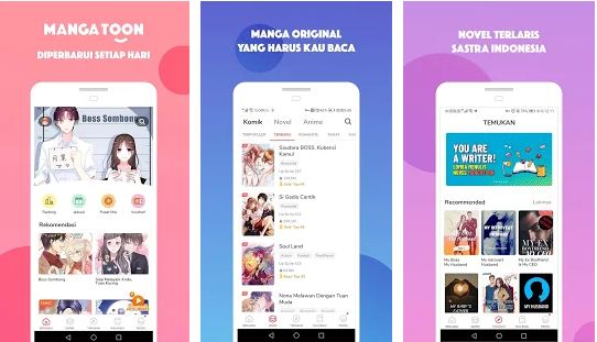 Aplikasi Baca Manga untuk Android