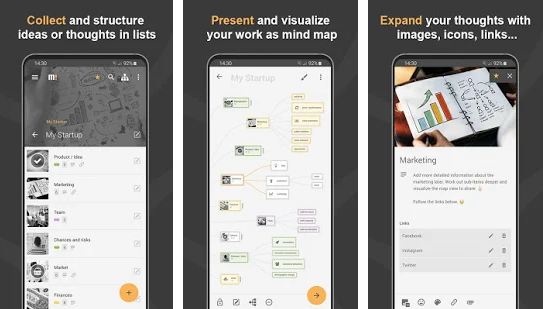 Aplikasi Mind Mapping untuk Android