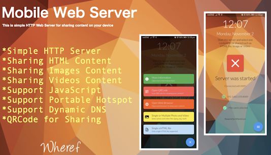 Mobile Web Server