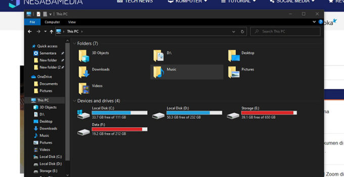Pembaruan Windows 10 Error File Explorer