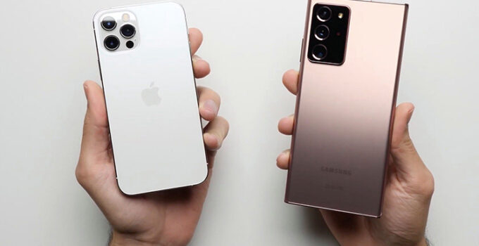 Tes Kecepatan iPhone 12 vs Samsung Note 20 Ultra