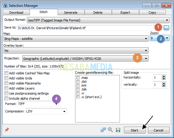 Cara Download Citra di SAS Planet Terbaru