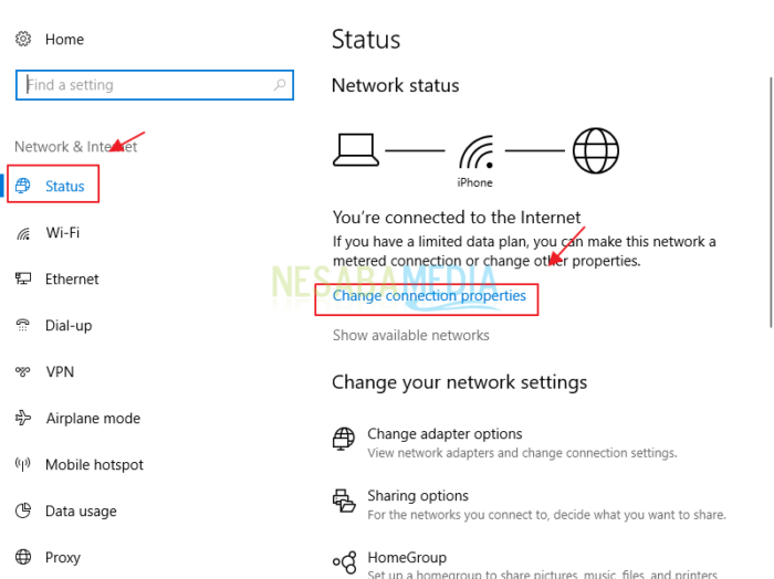 cara mempercepat koneksi wifi indihome di Windows 10