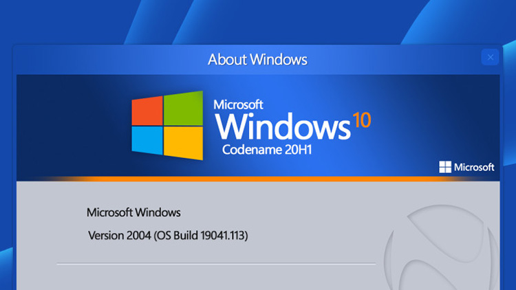 Microsoft Windows 10 Mei 2020 versi 2004