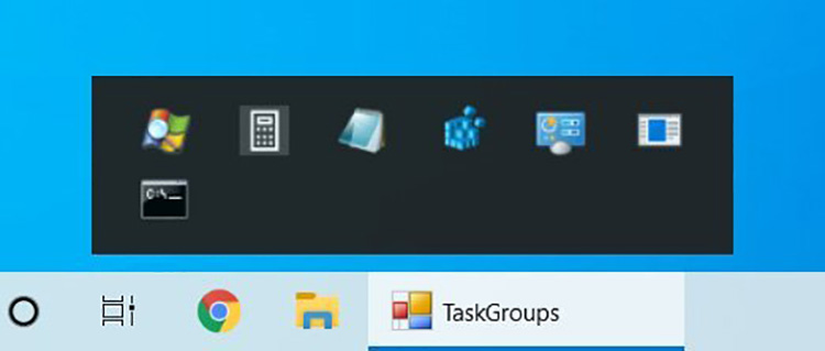 Program TaskbarGroups Windows 10