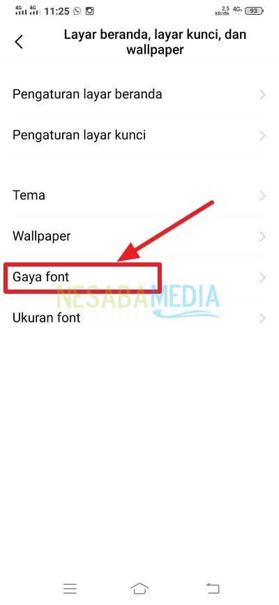 Gaya Font