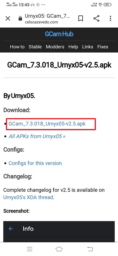 cara install Gcam