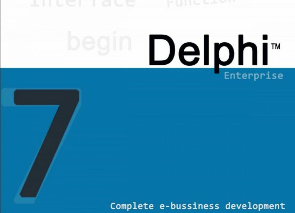 Cara Instal Delphi 7 di Windows 10