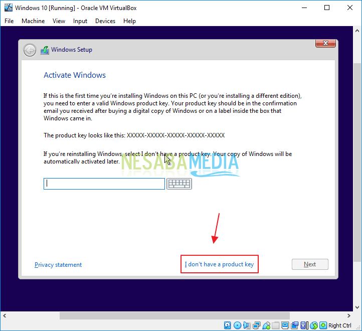 Cara Install Windows 10 di Virtualbox Hingga Selesai