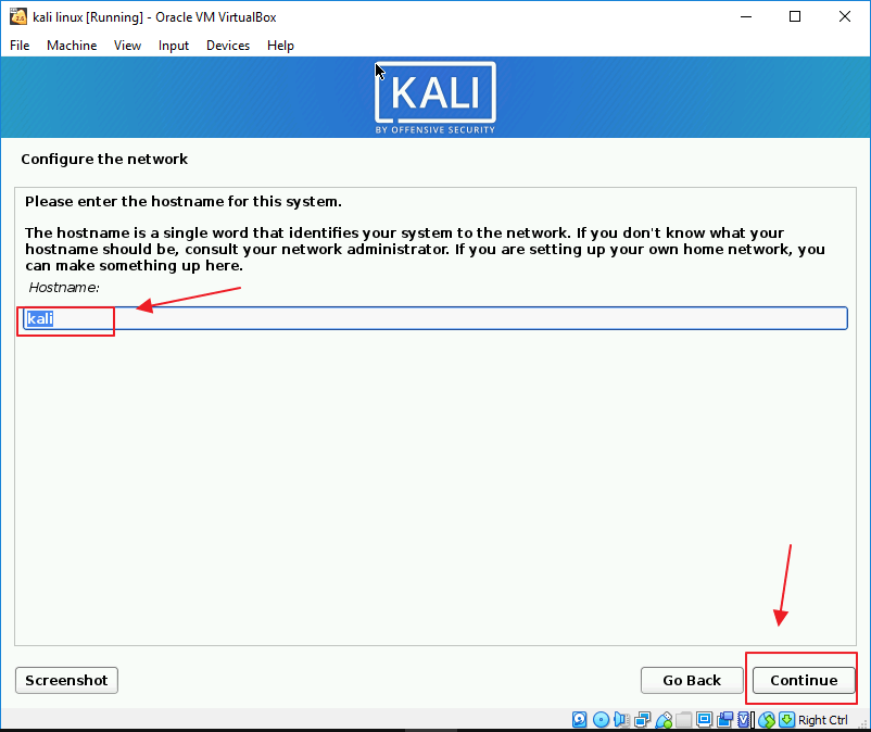 Cara Install Kali Linux di Virtualbox