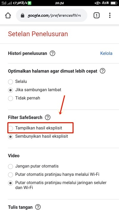 safesearch