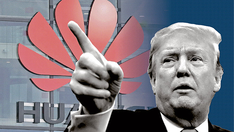 Donald Trump Cabut Izin Perusahaan Pemasok Huawei