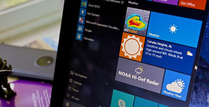 Fitur Berita dan Cuaca di Windows 10