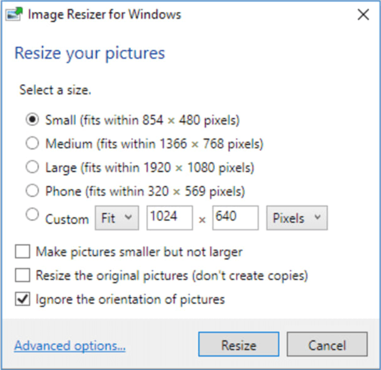 Download Image Resizer for Windows