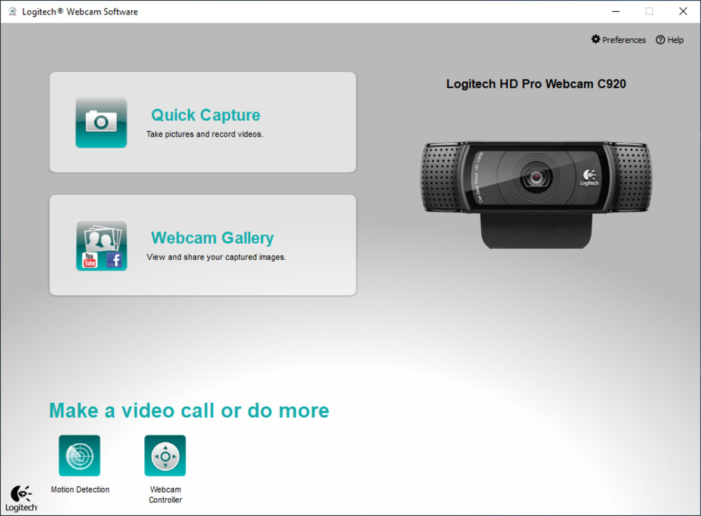 Pengertian Logitech Webcam Software