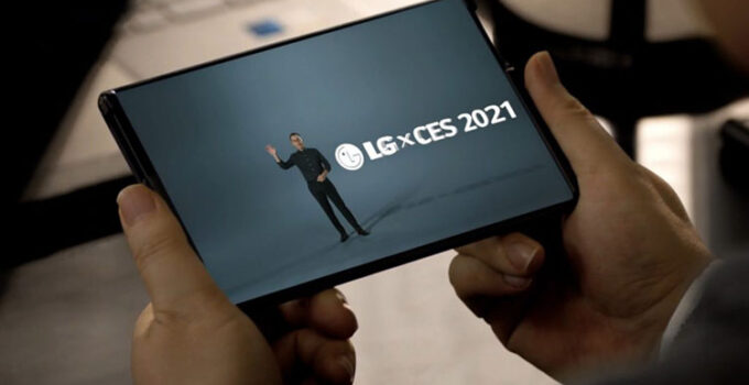 Smartphone Gulung LG di CES 2021