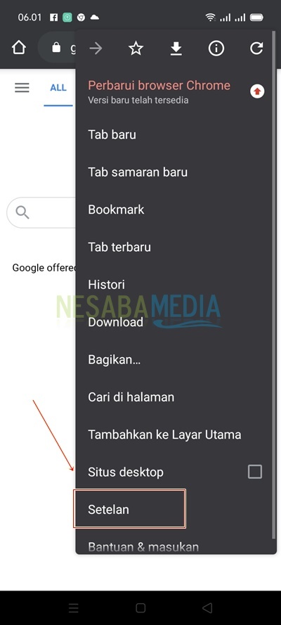Cara Menghilangkan Redirect di Browser Android