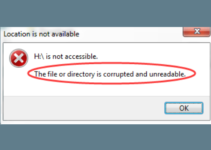 Cara Mengatasi The File Or Directory Is Corrupted And Unreadable di Windows