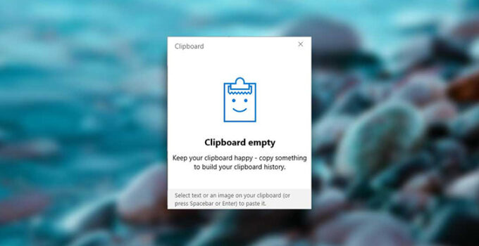 Clipboard di Windows 10 Dapatkan Fitur Baru Untuk Mudahkan Copy Paste