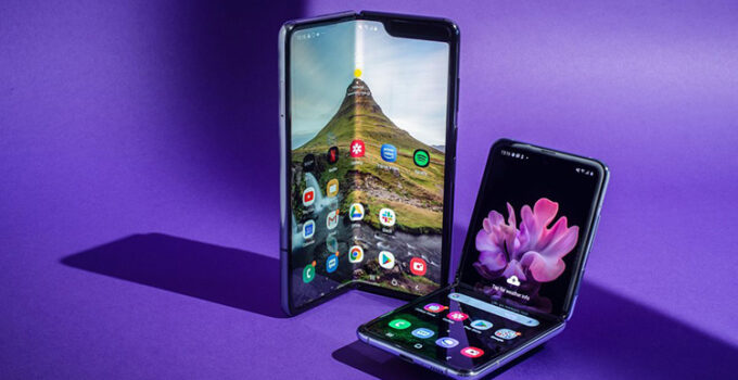 Layar Smartphone Lipat Samsung Display