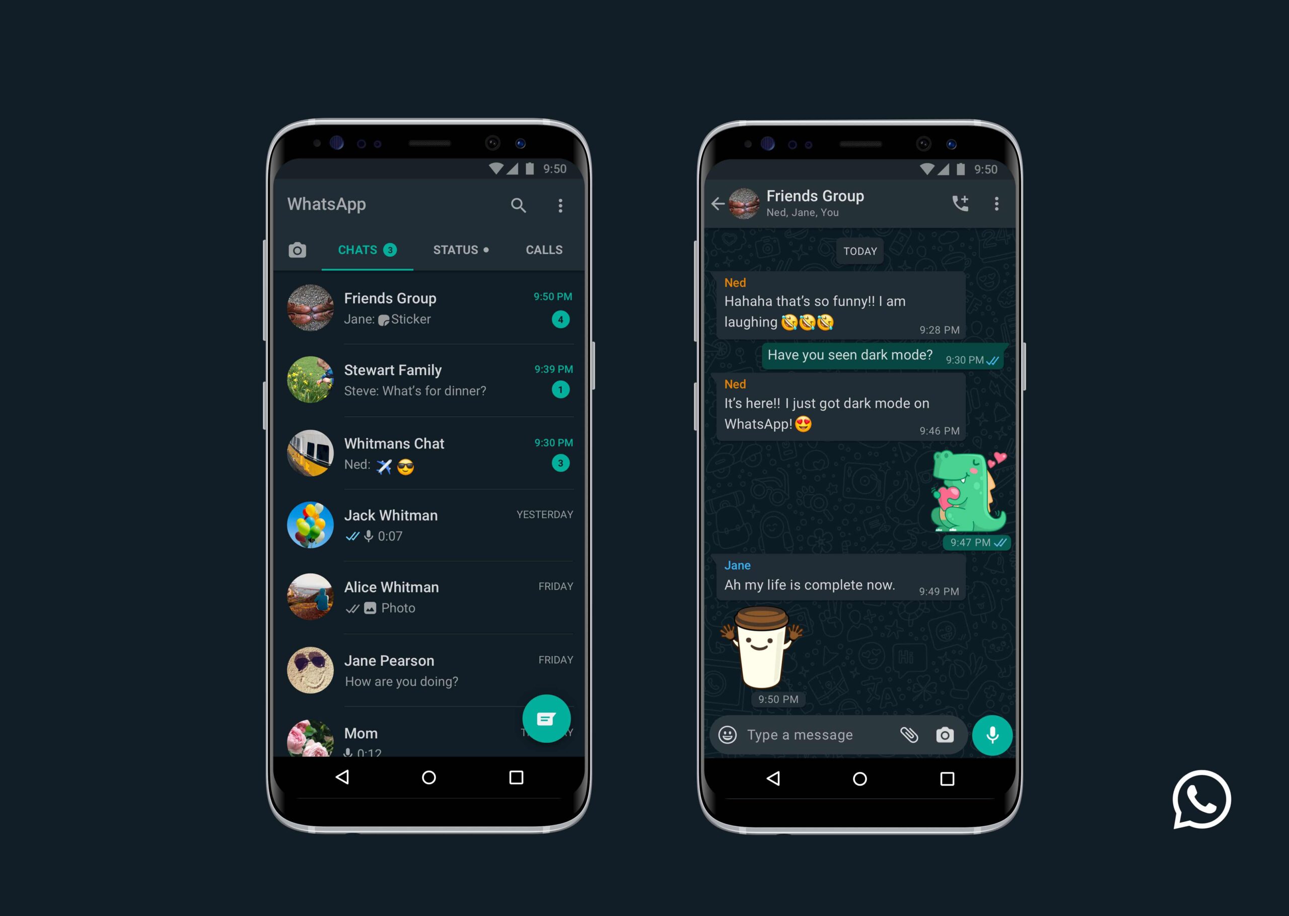 Cara Mengaktifkan Dark Mode Whatsapp Android