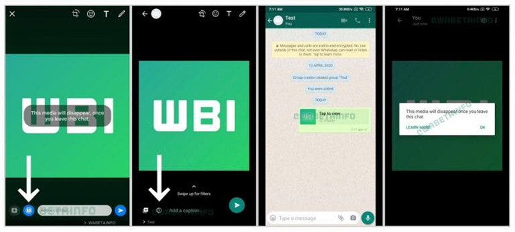 Fitur Dissapearing Messages Whatsapp