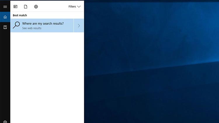 Fitur Pencarian di Windows 10