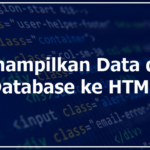 menampilkan data dari database ke html