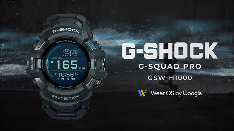 Casio Umumkan Smartwatch Baru G-Squad Pro GSW-H1000