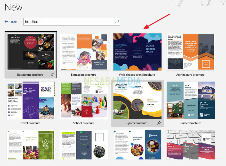 Cara Membuat Brosur di Microsoft Word 2013