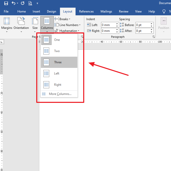 Cara Membuat Brosur di Microsoft Word 2016