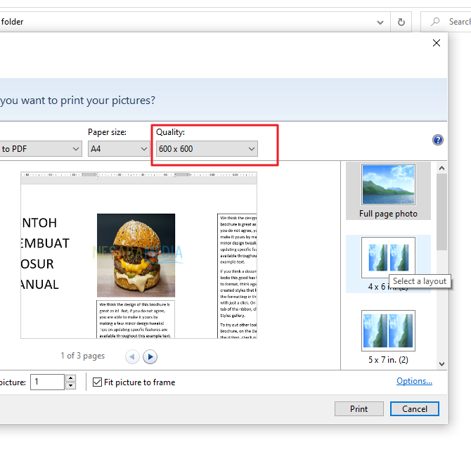 Cara Menggabungkan Foto Menjadi PDF di Windows