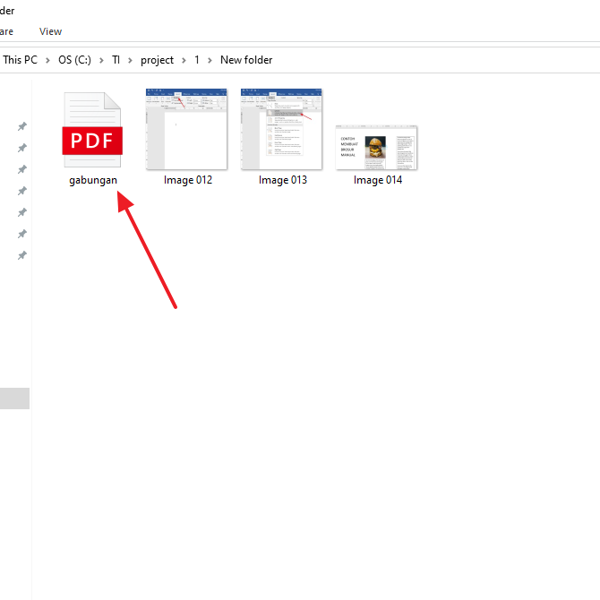 Cara Menggabungkan Foto Menjadi PDF Tanpa Aplikasi