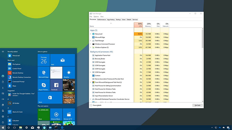 Task Manager Windows 10 Akan Diintegrasikan Dengan Browser Edge