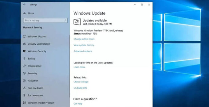 Microsoft Mulai Gunakan Teknologi Machine Learning Untuk Perbarui Perangkat Windows 10 Pengguna