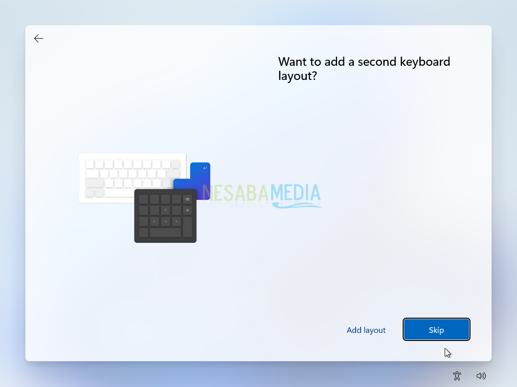 layout keyboard tambahan