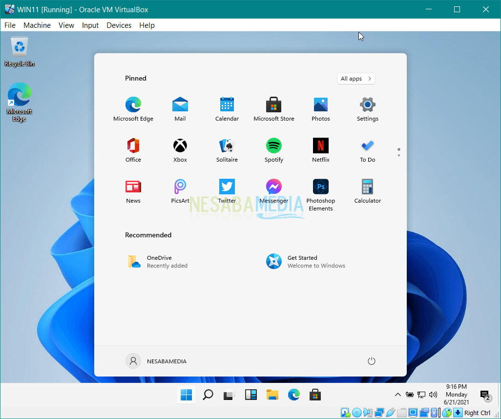 instalasi Windows 11 telah berhasil