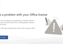 Cara Mengatasi There’s a problem with your Office license pada Microsoft Office